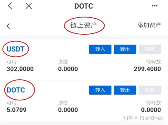 DOTC去中心化交易平台使用教程：出售USDT