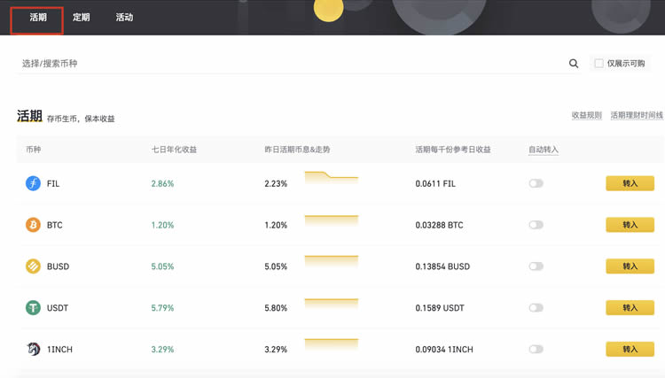 币安理财怎么赎回?币安理财赎回多久到账?